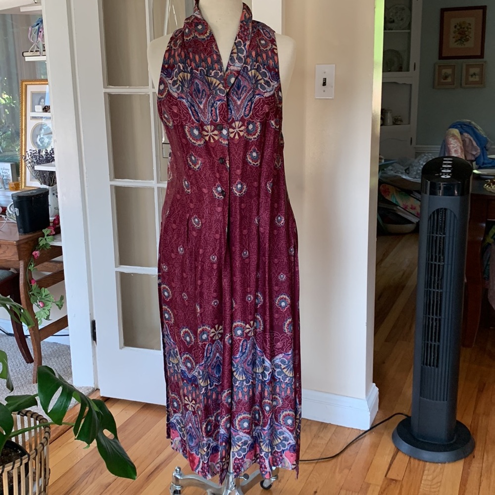 Free people high side slit dress/top